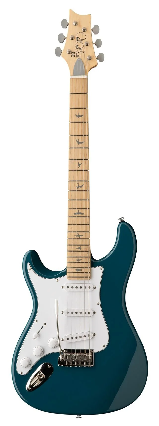  SE Silver Sky Maple Lefthand Nylon Blue 