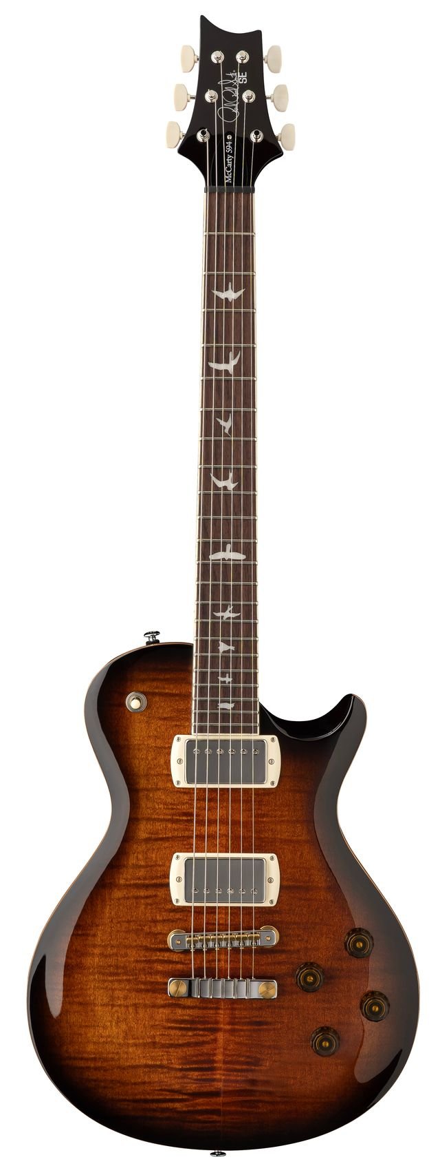  SE McCarty 594 Singlecut Black Gold Sunburst 