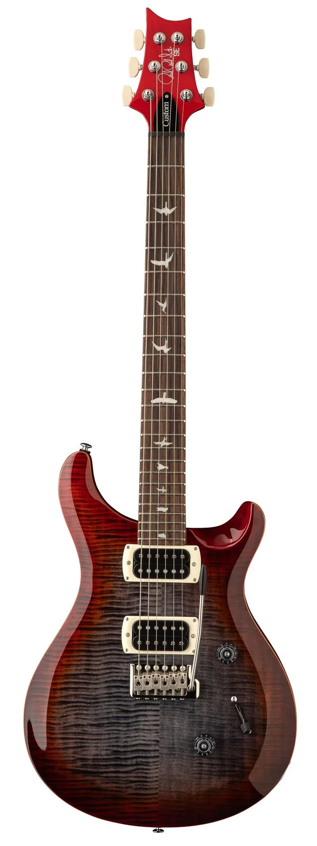  SE Custom 24 Charcoal Cherry Burst 