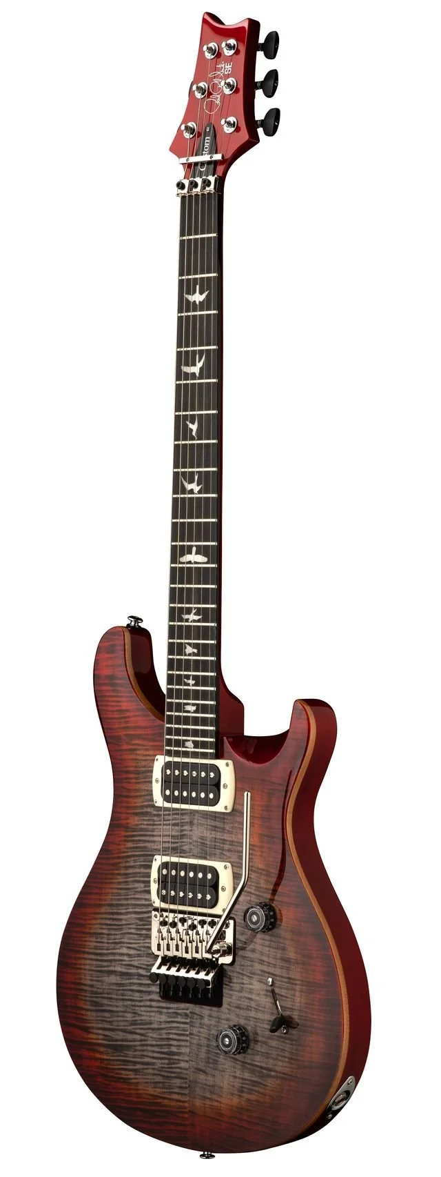  SE Custom 24 Floyd Charcoal Cherry Burst 