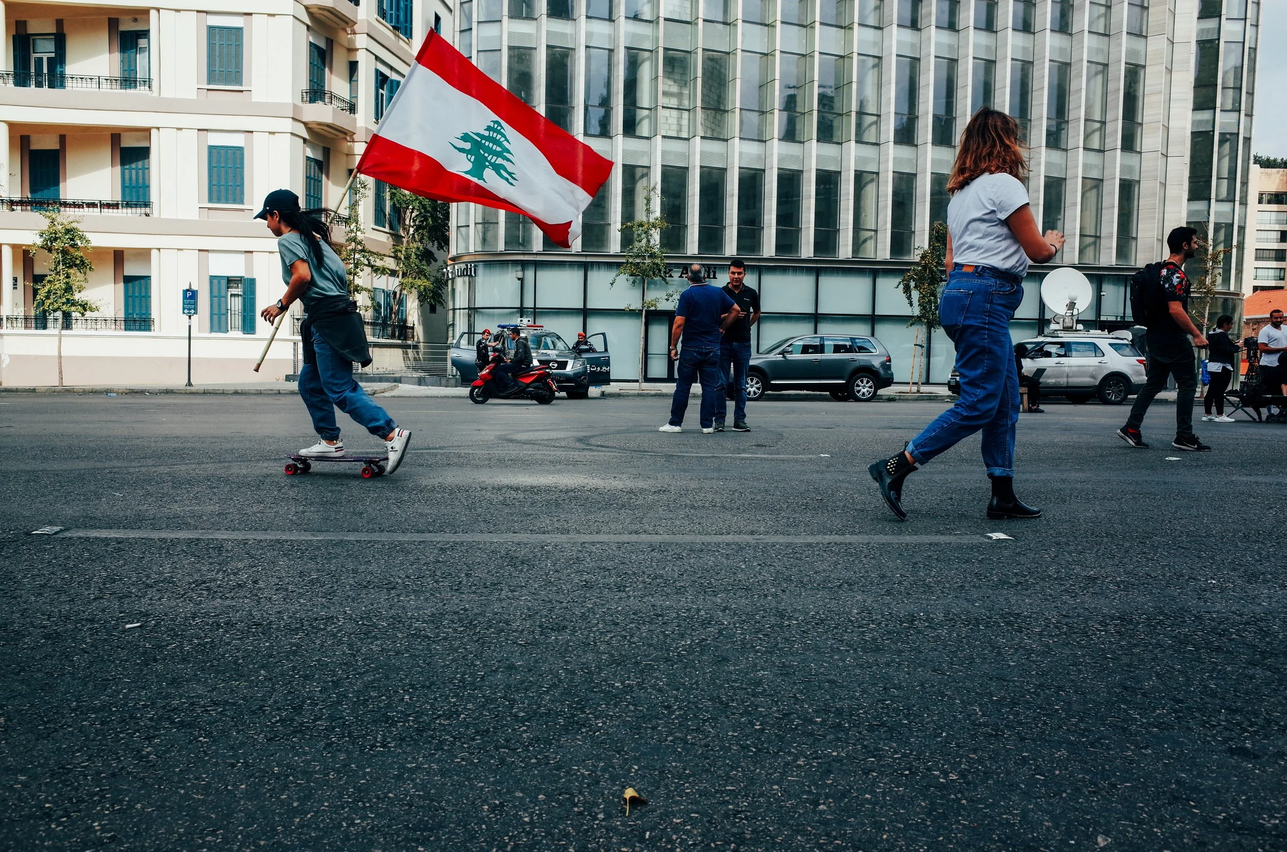17 October Revolution in Beirut, Lebanon