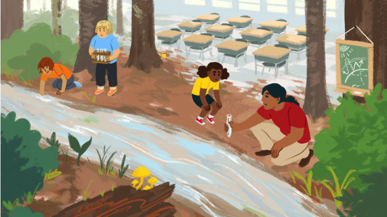 Climate change in the classroom: from nonexistent, to inconsistent, to gaining momentum
