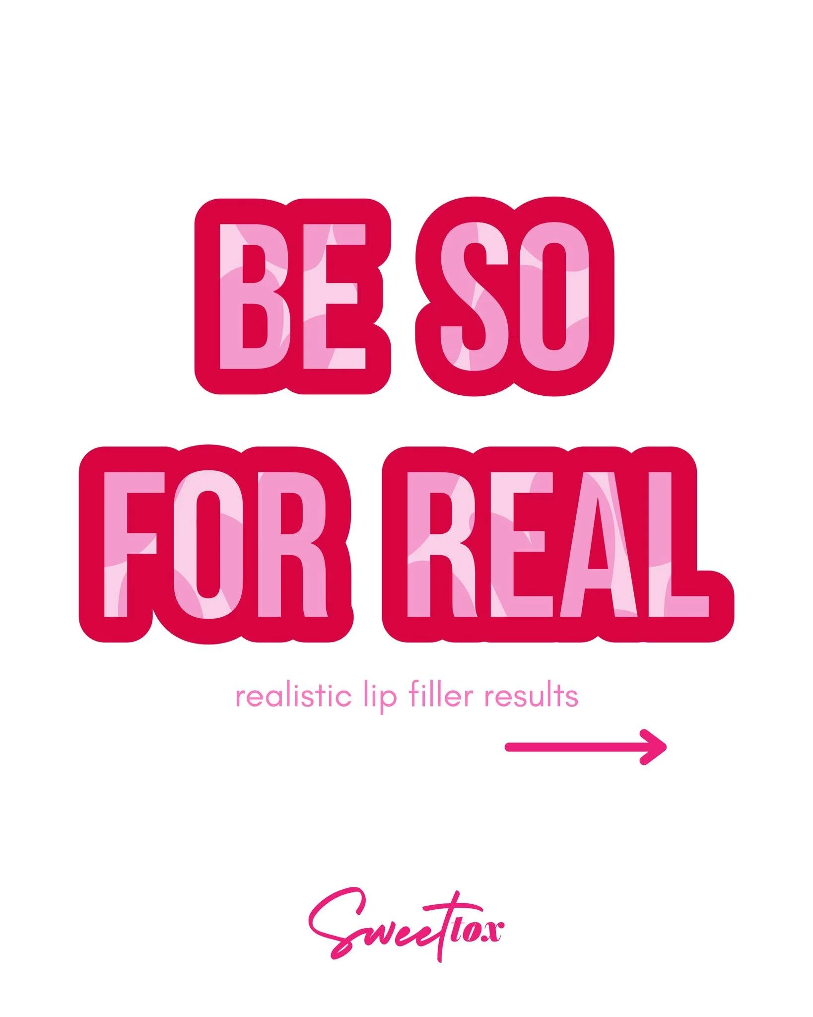 Okay Sweets, we're getting real here for a sec ✋

We love big, juicy lips as much as the next person, but to be honest...that's the minority of lip transformations we do here! Instead, we like to focus on the soft, subtle, natural results. We don't s