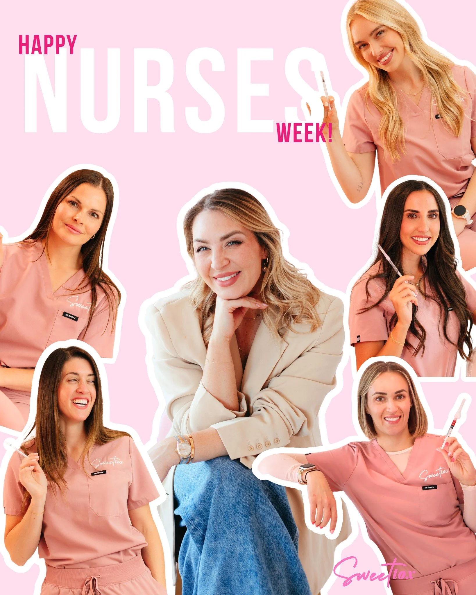 This week we are celebrating some of the most hardworking, talented, and genuinely caring humans we know. Katie, Sammy, Jamie, Marissa, Samantha, and Angie, your commitment to your patients and to your craft is truly something special. You took  your