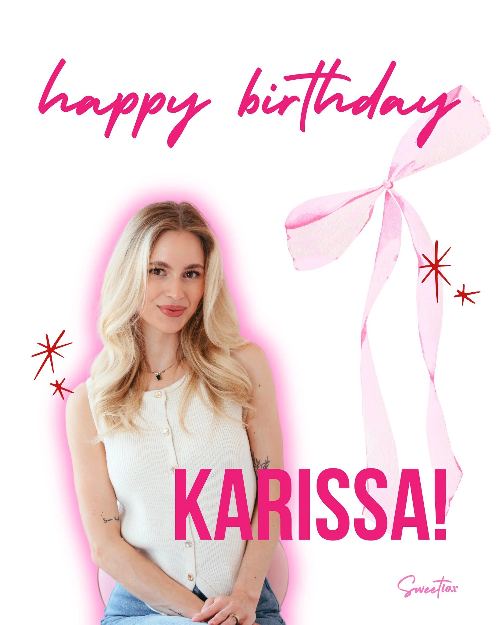 Happy birthday to our sweet sunshine girl, Karissa! ☀️ 🎂 🎈

To know Karissa is to love absolutely everything about her-- from her love of corn, all things squishy, stale marshmallows, Surf's Up, and everything else in between. She's our Gen Z queen