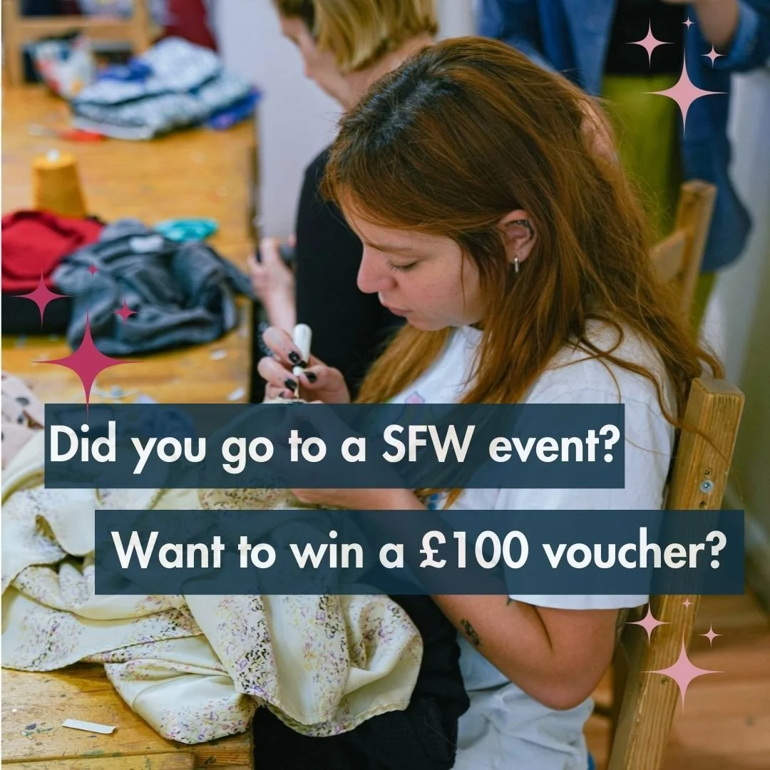 Got a spare 5 mins? ⏱️

Why not complete our survey for a chance to win a &pound;100 voucher? 

If you went to a SFW Hub or Community Fringe (or you're planning to, there's still plenty going on), then we'd love to hear from you. 

For SFW to keep im