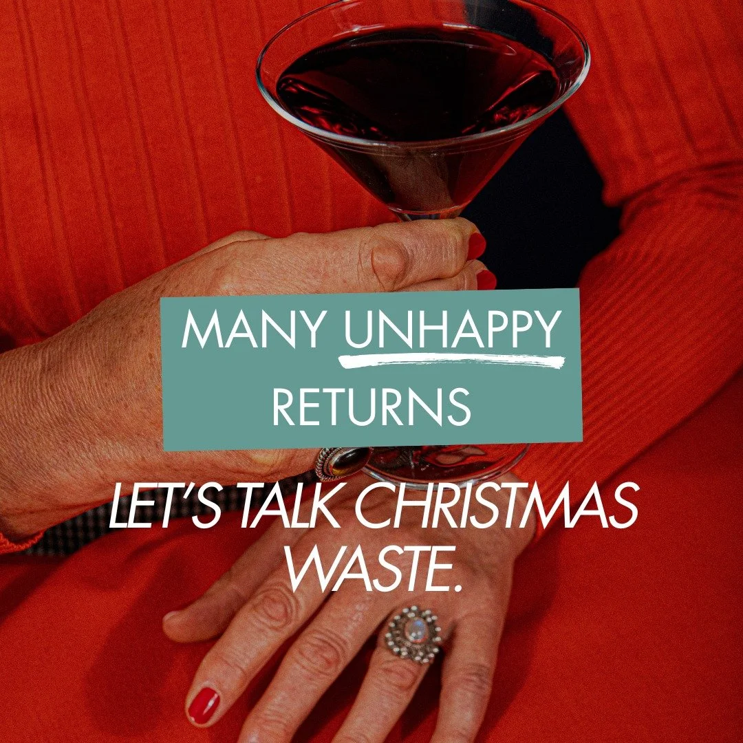 Don't read us wrong, we LOVE Christmas. But, love it or hate it, it's coming, and it is the most wasteful time of the year. 

But, we could not, this year?

Whether it's sequins, Christmas jumpers or unwanted gifts, we can all choose to think more ca