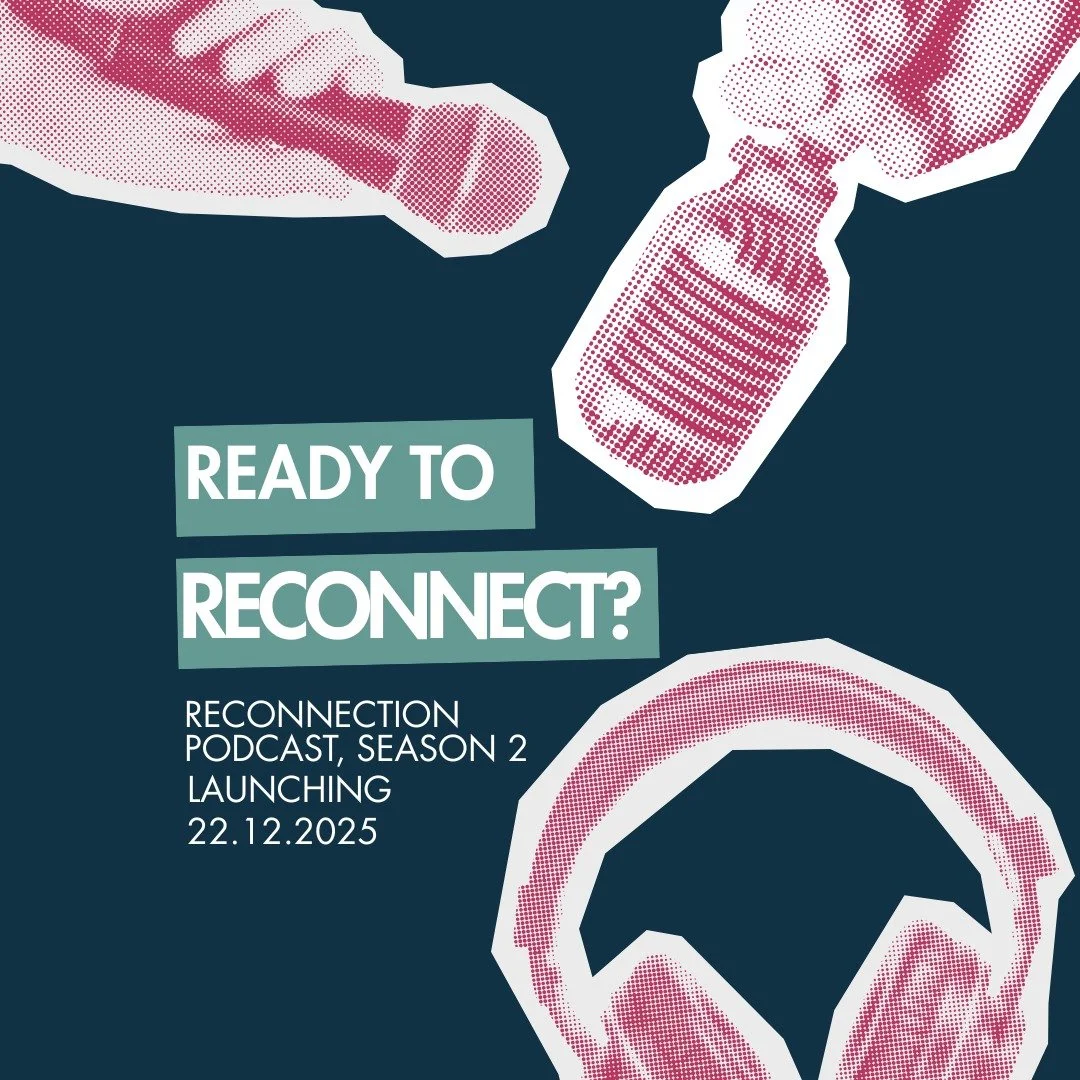 THE POD IS BACK!! 🎙

We're buzzing to have season two of the Reconnection podcast ready in time for your Christmas listening. 

Christmas feels like the perfect time to sit down and connect with our guests, who all have their own unique take on how 