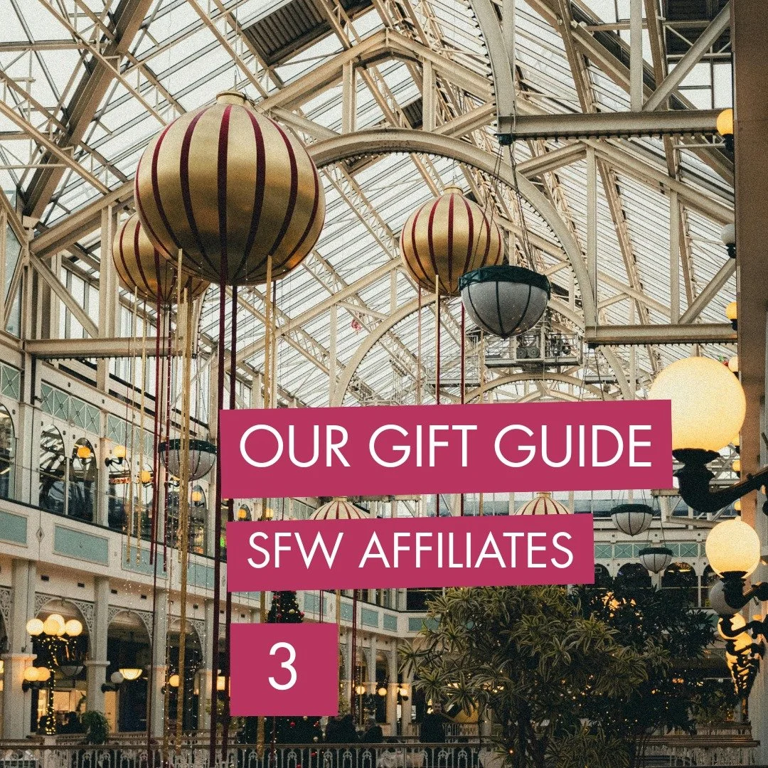 We know Christmas shopping can be a bit of a faff. And it's EXTRA faff if you're trying to think of sustainable and ethical ways to buy gifts. 

But fear not, we're bringing you more of the best of the SFW affiliates to pick your gifts from. They all