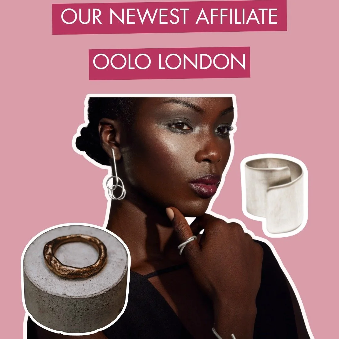 Our first new affiliates of 2026 are here. 🌿🌍

@oolo_london is a contemporary jewellery brand founded in London, specialising in sustainable, sculptural, small-batch jewellery. 

Inspired by the raw power of Brutalism and the clean elegance of Mode