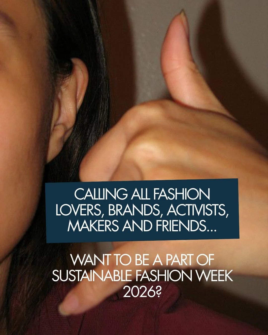 Calling all fashion lovers, brands, activists, makers and friends!

We&rsquo;re already deep into Sustainable Fashion Week mode, getting everything ready for September. We know loadssss of you have taken part in the past, and we&rsquo;re really hopin