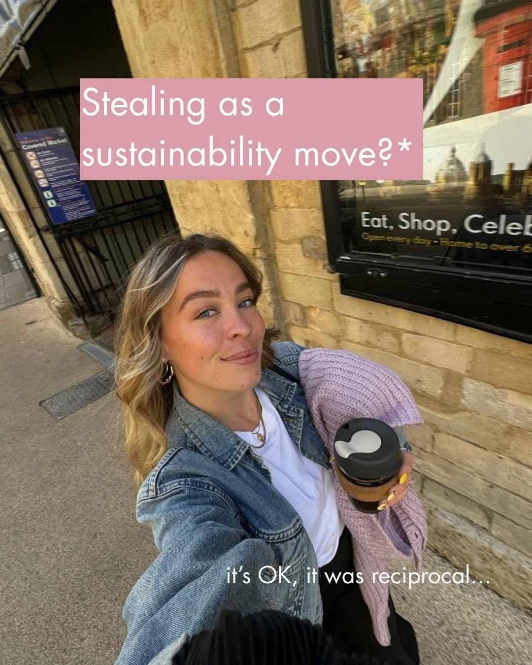 Stealing as a sustainability move?

Our final podcast guest for Season 2 was the super inspiring Katie Lois-Hutchinson (aka @phdwithkatie); a climate researcher, speaker and activist with a love for the planet and, lucky for us, for sustainable fashi