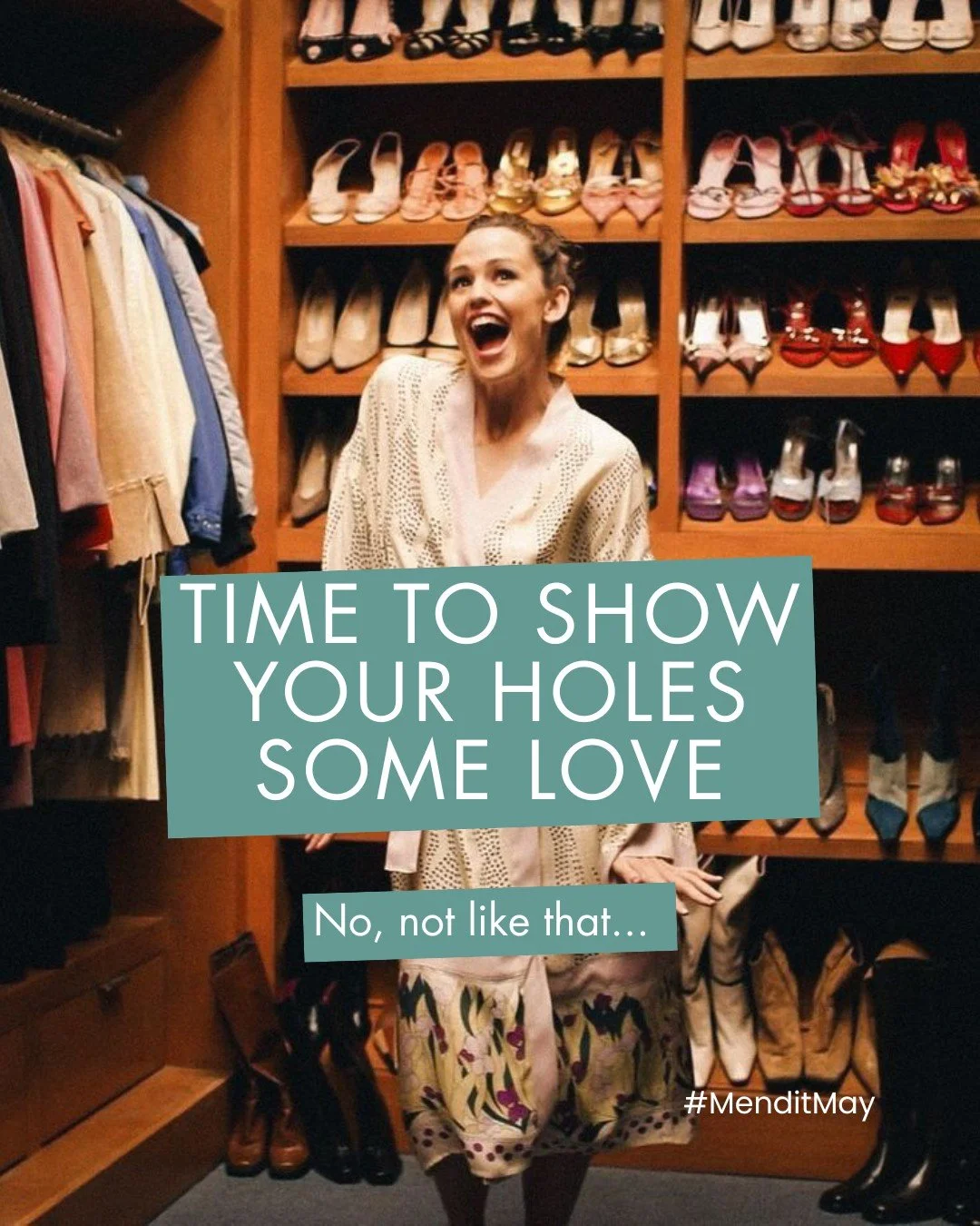 Can we have your attention, please?

Mend it May is back!! 

We actually love this campaign. I know we say that about all of them, but honestly there's something so good about a campaign that means literally anyone can get involved and be part of it.