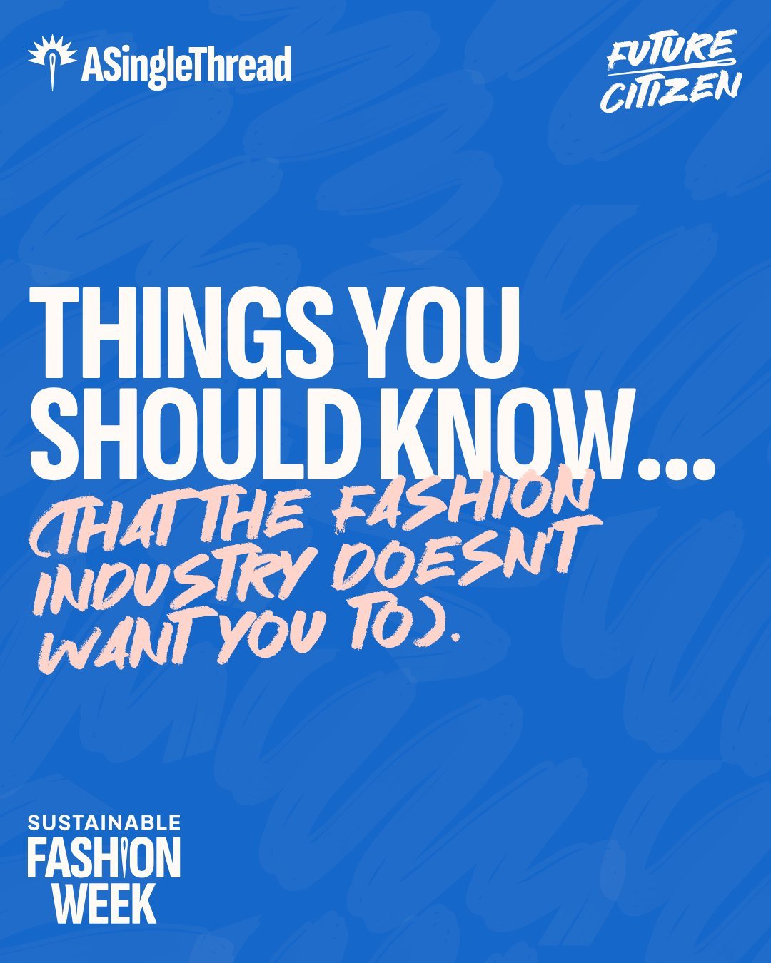 What looks cool, sexy and accessible but is actually a dirty, damaging mess?

You guessed it! The fast-fashion industry is one of the most destructive industries in the world. From poisoning our bodies and our water systems, forcing people to work in
