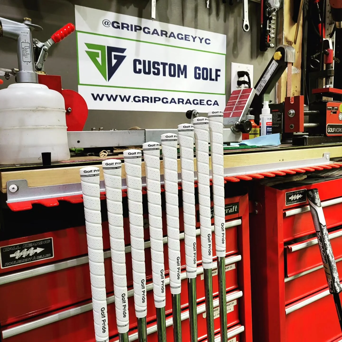 Grip Garage Calgary Golf Club Repair and Grips