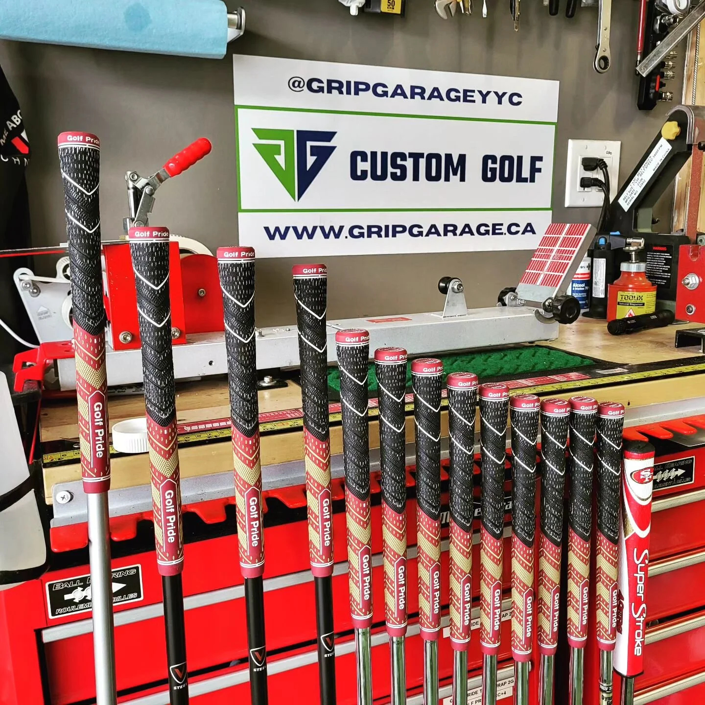 Grip Garage Calgary Golf Club Repair and Grips