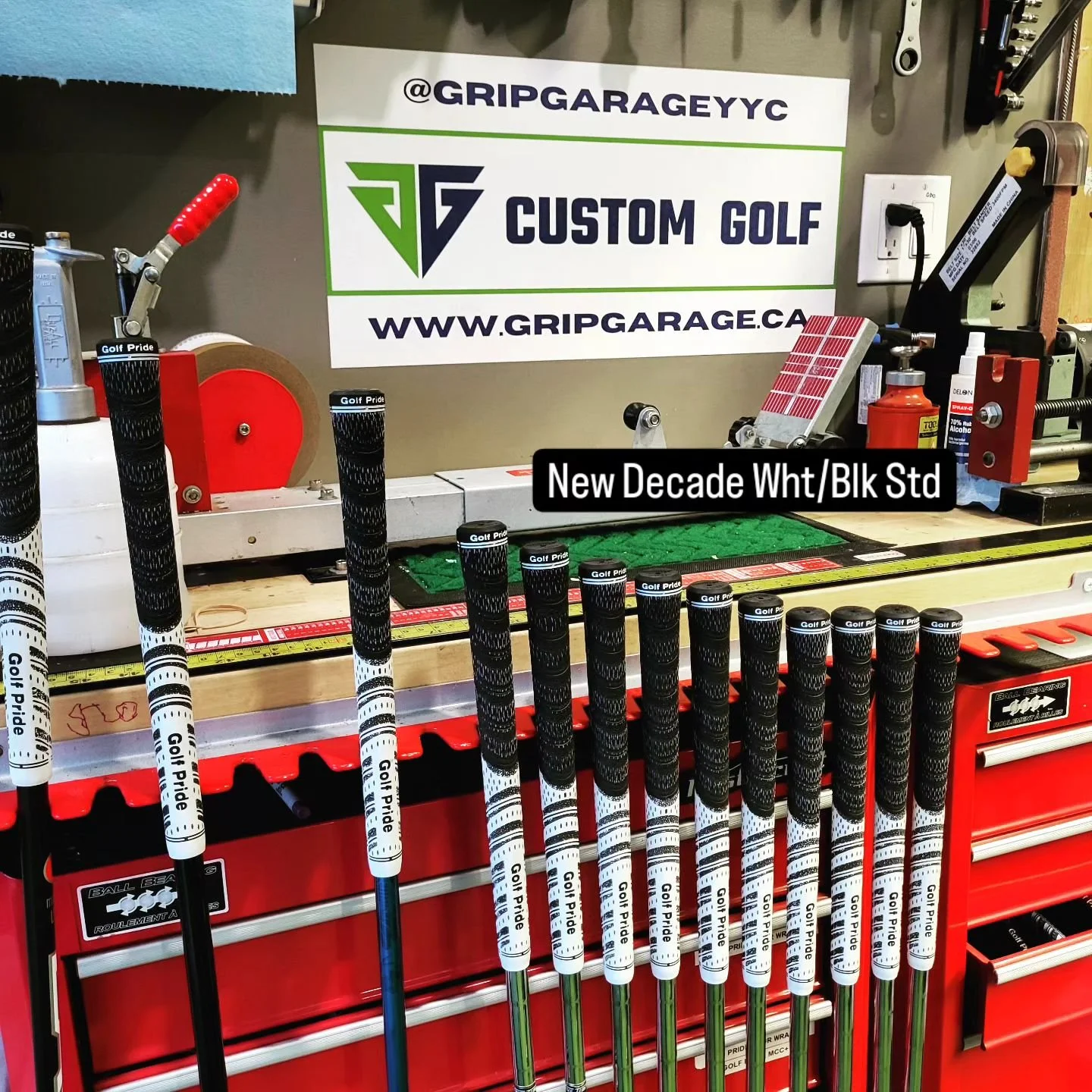 Grip Garage Calgary Golf Club Repair and Grips