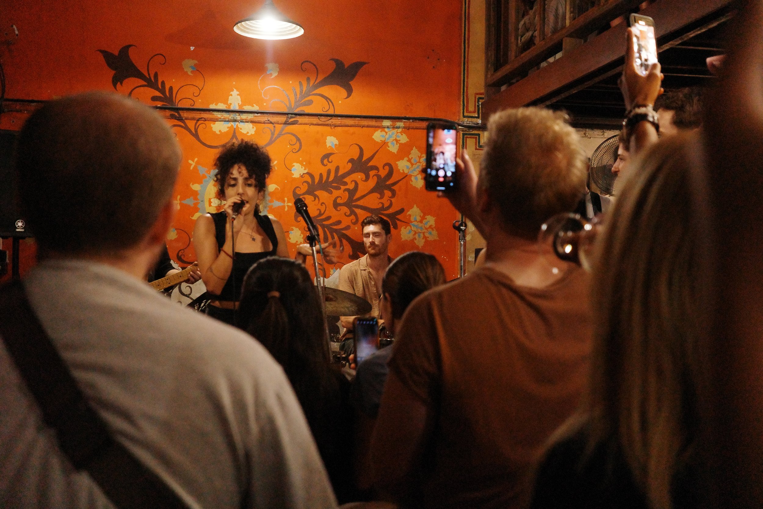 Performing at the North Gate Jazz Co-op in Chiang Mai, Thailand, 2024.