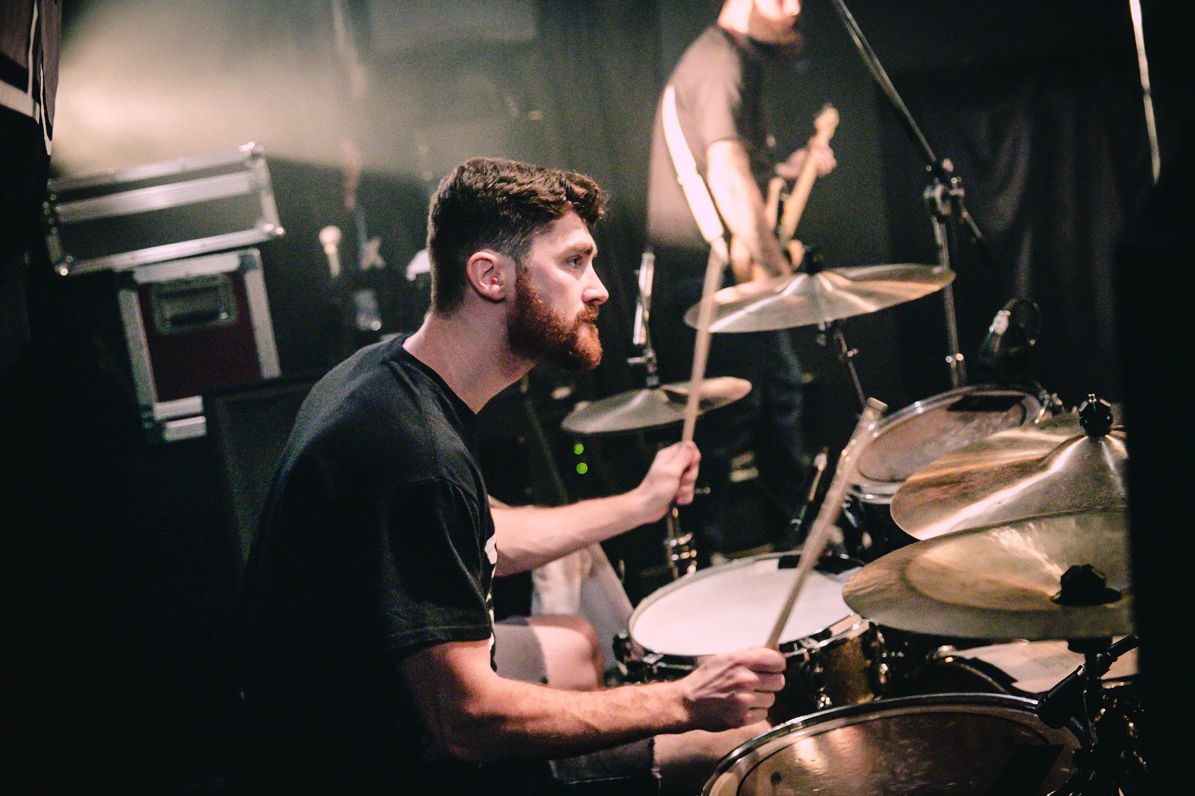 Performing in Tokyo, Japan with Four Year Strong in 2018.