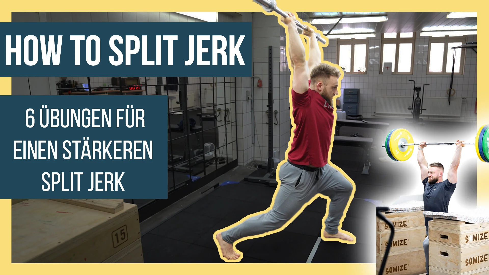 6 Übungen für einen starken Split Jerk