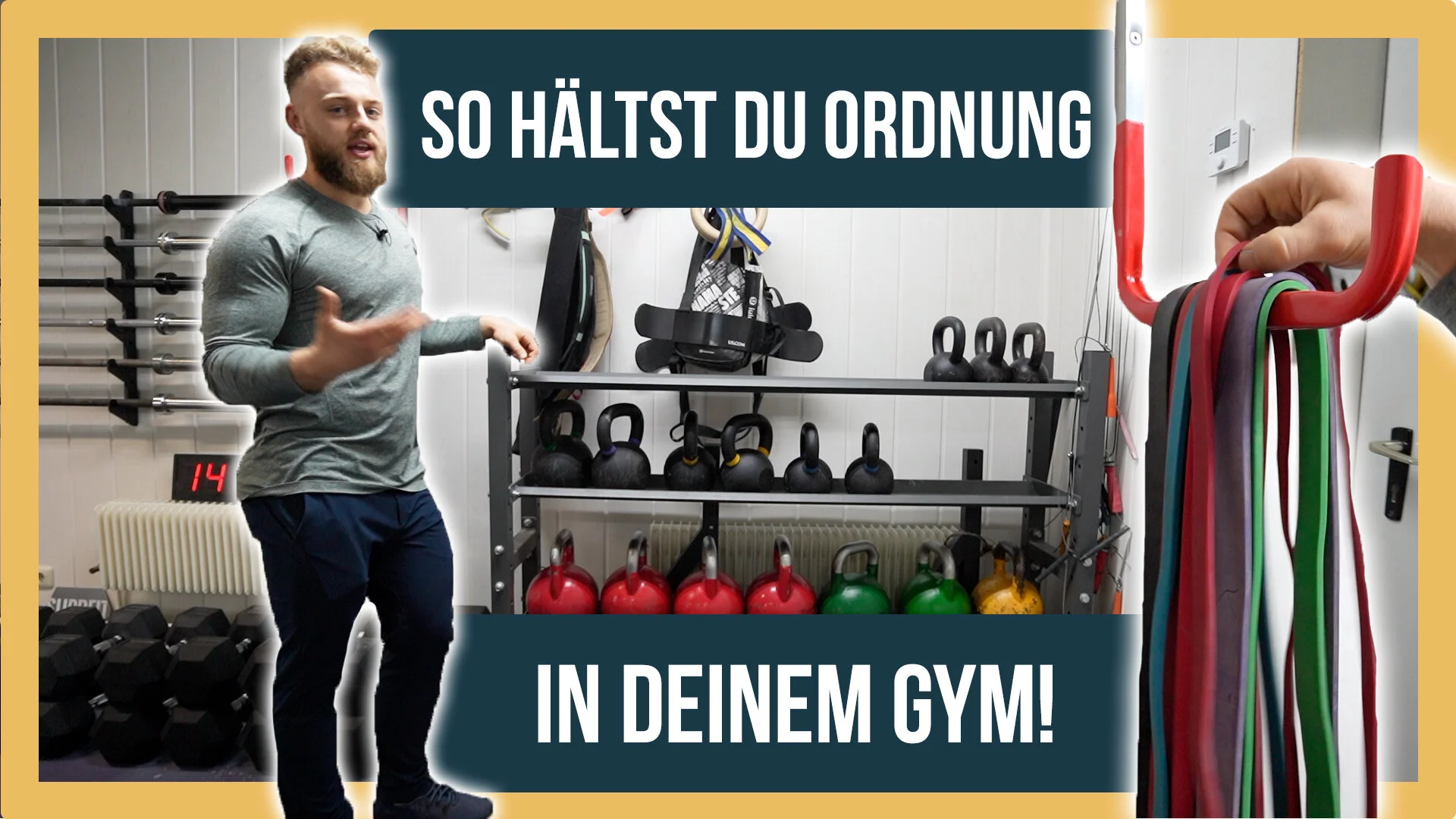 3 Tipps, um in deinem Gym Ordnung zu halten