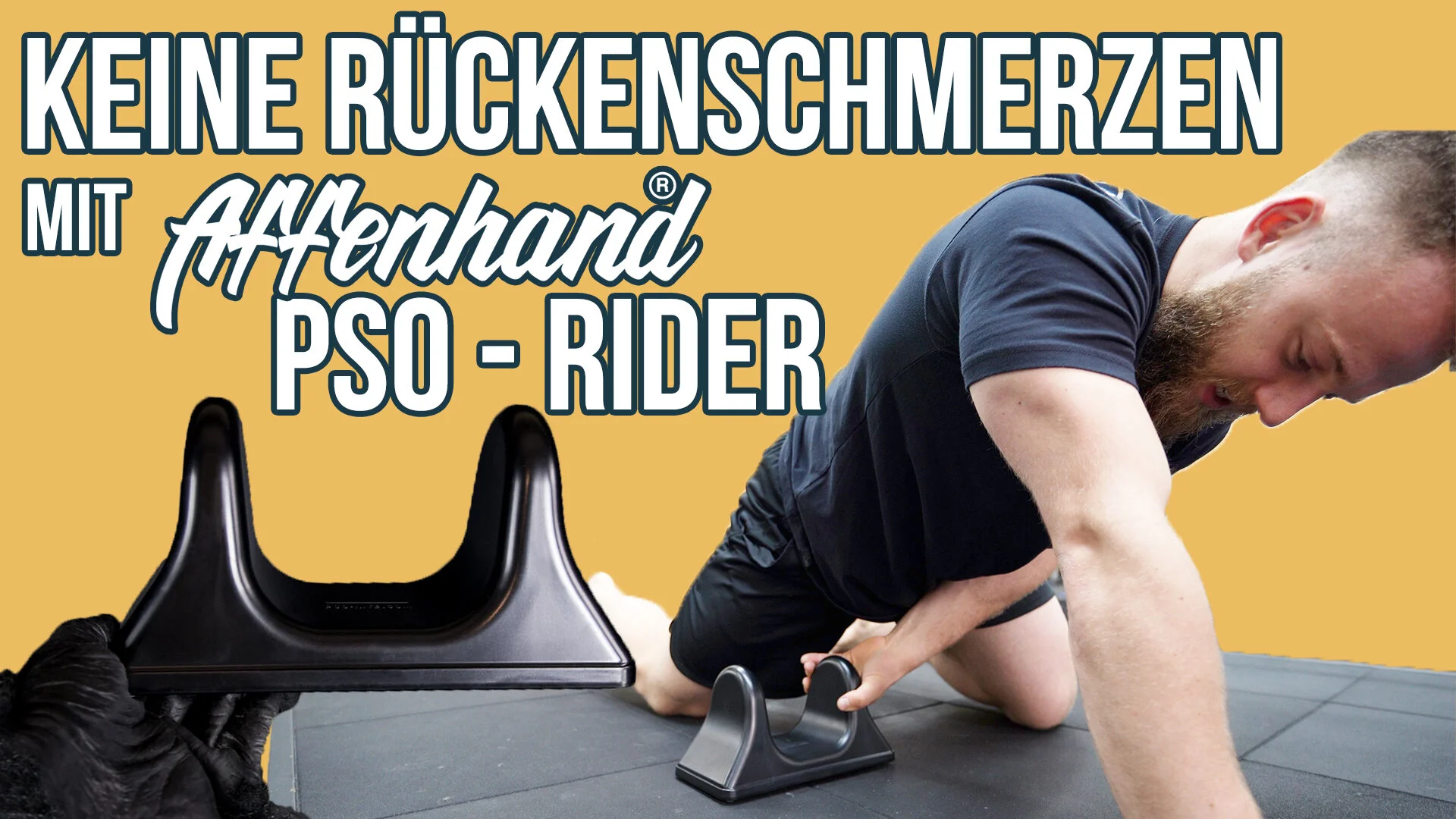 Bestes Tool gegen Rückenschmerzen?! Affenhand Pso-Rider Review - Berlin Barbell