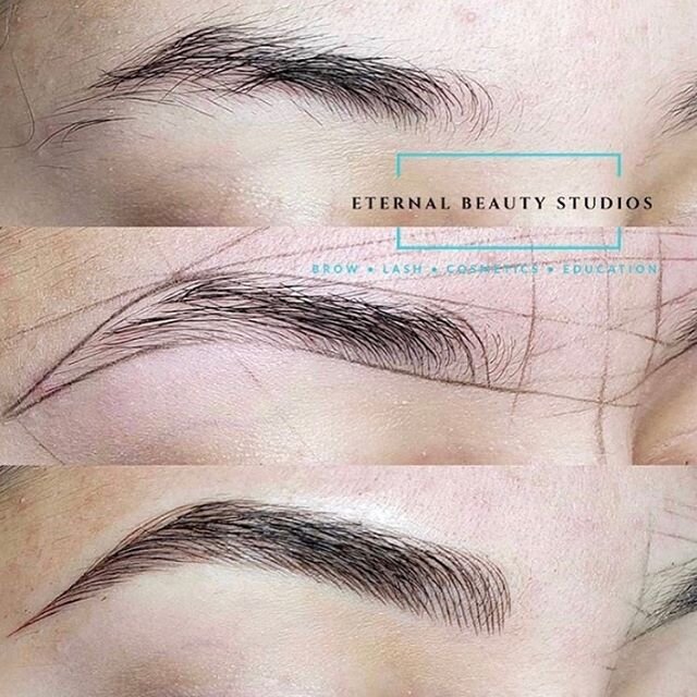 Two gorgeous transformations. Microblading, giving the brows a fuller, more defined and permanent  appearance &amp; lash lift and tint to help open the eyes and give the appearance of longer, fuller lashes without the commitment of extensions! 😍 DM 