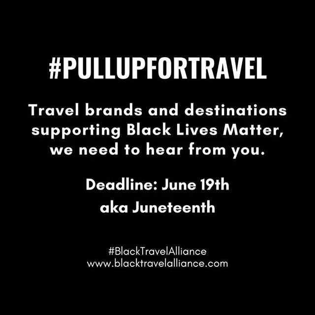 I stand as an ally with @theblacktravelalliance who are calling travel brands and destinations to take the support of #BlackOutTuesday beyond social media and work towards meaningful representation of Black voices in the travel industry. It is beyond