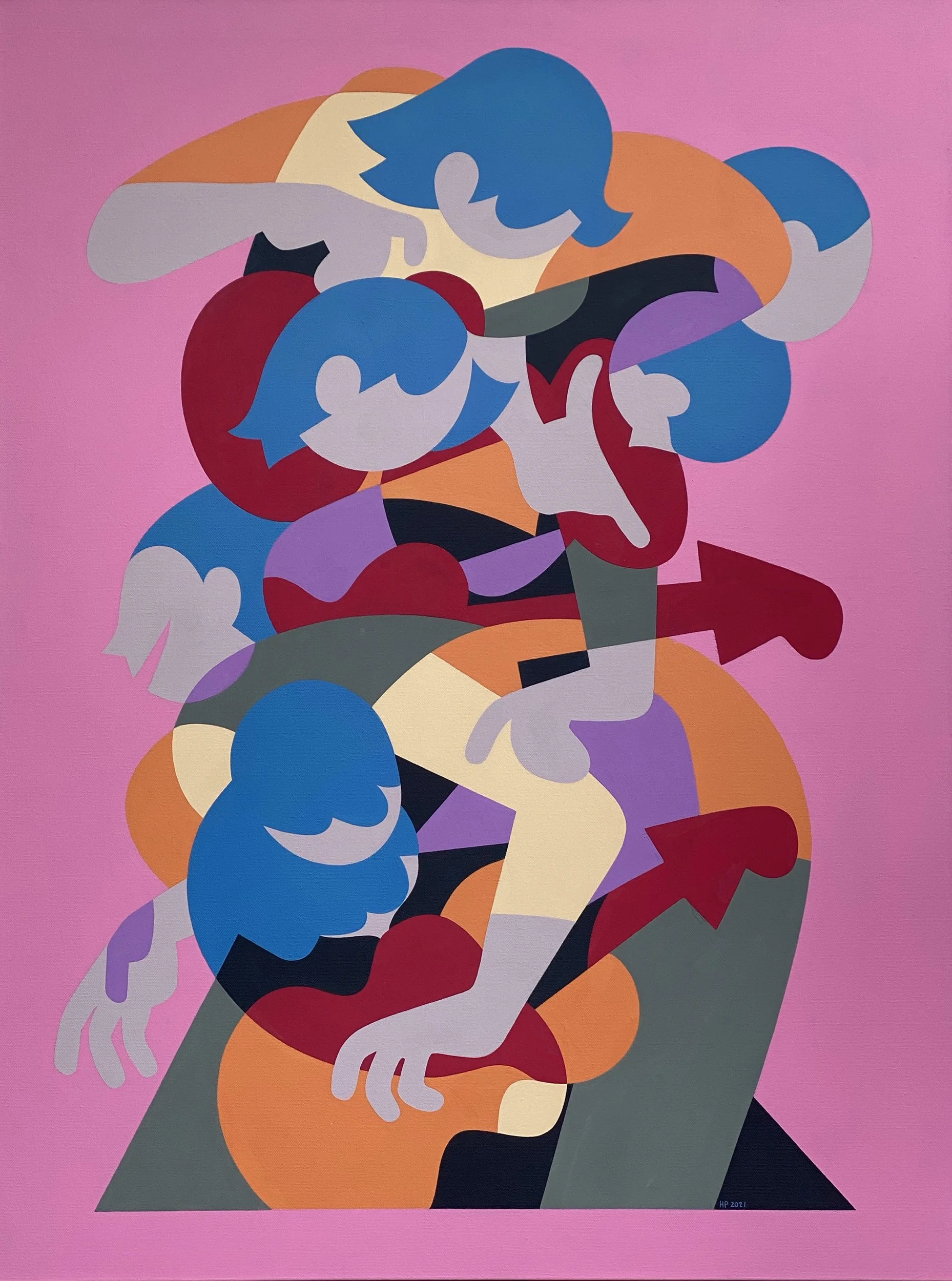 Potter_Haley_Four Pink Guitars_2021.JPG