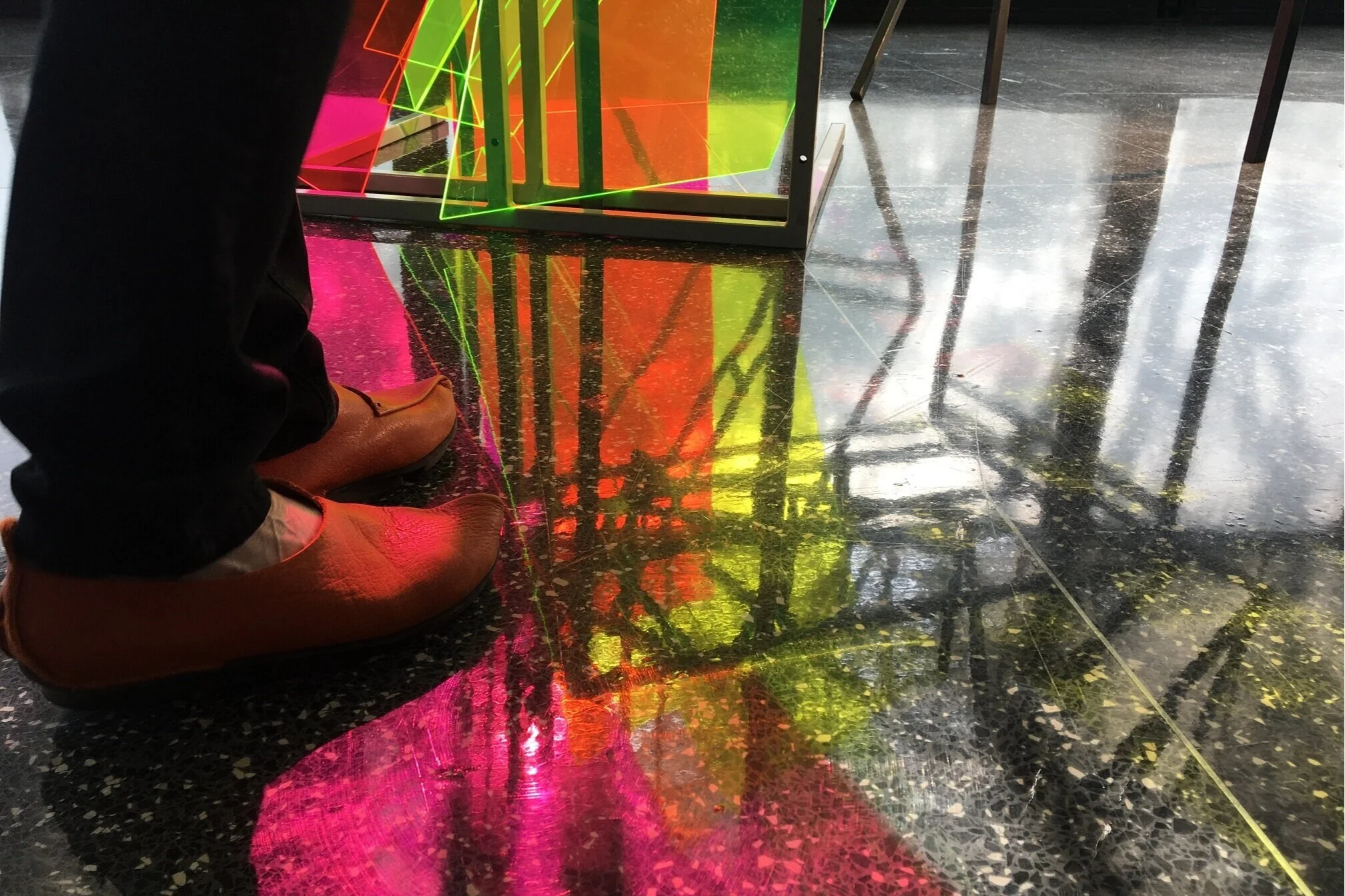 Barbara Kasten, a month-long residency at S. R. Crown Hall