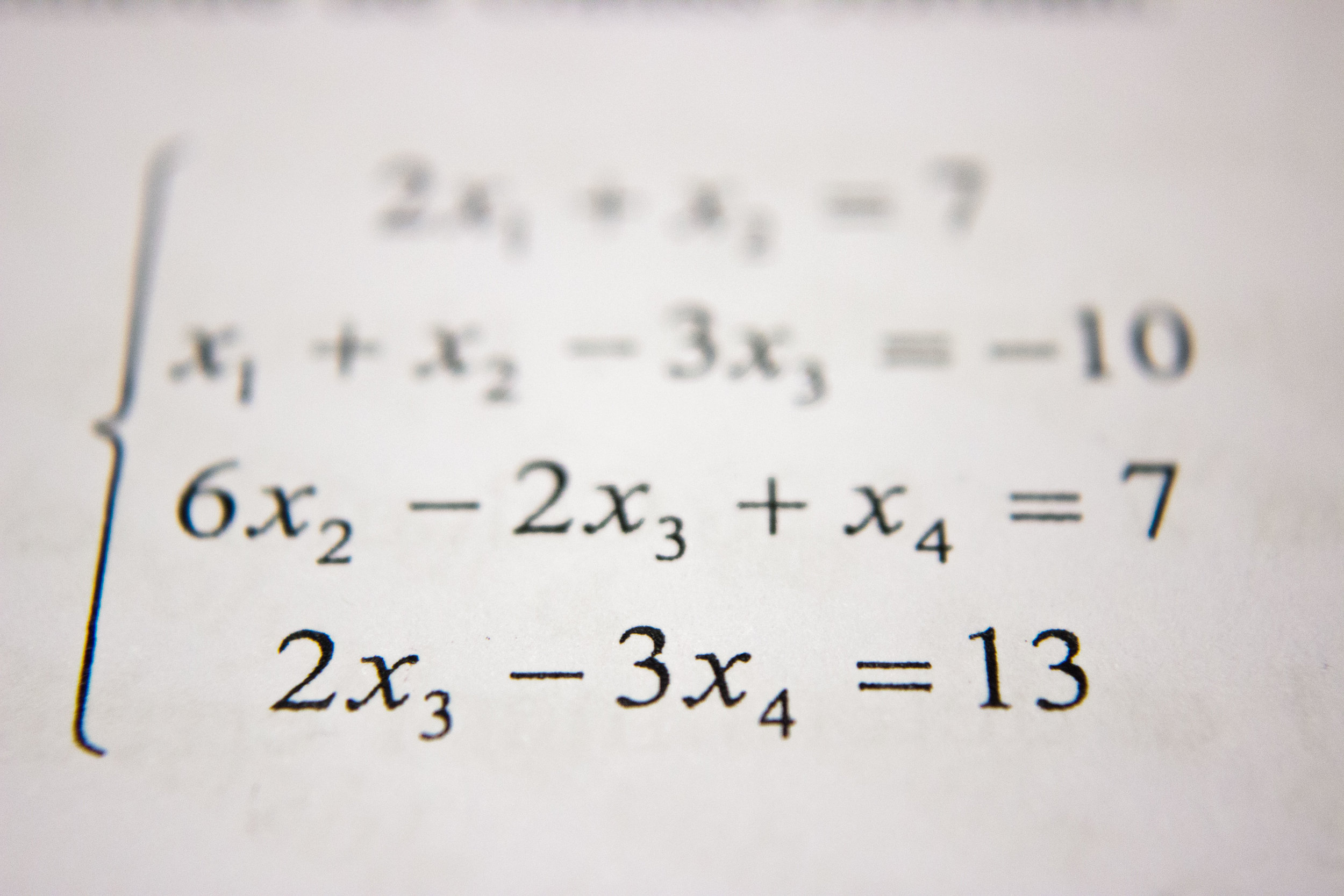 Are Algebra problems the most important problems we need to solve?