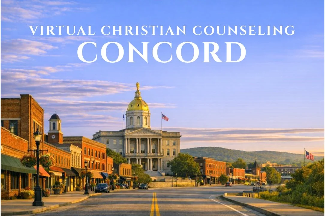 An image of the State House in downtown Concord.