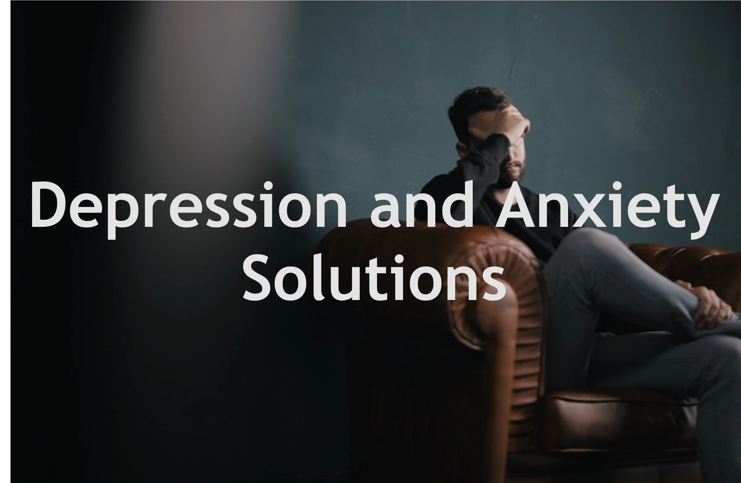 Depression and anxiety image.  Link to answers to your struggle with depression.