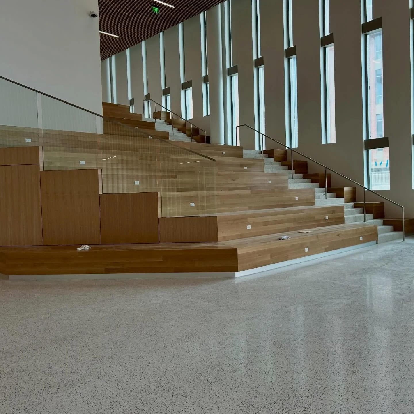 Finish work that speaks for itself! Terrazzo stair treads + terrazzo flooring at the brand new University of Utah Spencer Fox Medical Center - one of the most anticipated builds in the state. 

Projects this big don&rsquo;t finish themselves - it tak