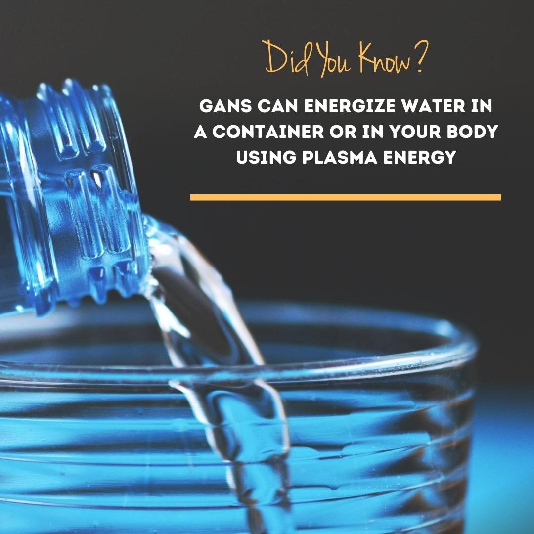 Water is unique as it stores, carries and distributes plasma energy 💦⁠
⁠
Plasma energy is 'nutritional' so it can be absorbed and carried in water. ⁠
⁠
Dr. Glant will explain how you can easily and affordably energize your water using an indirect GA