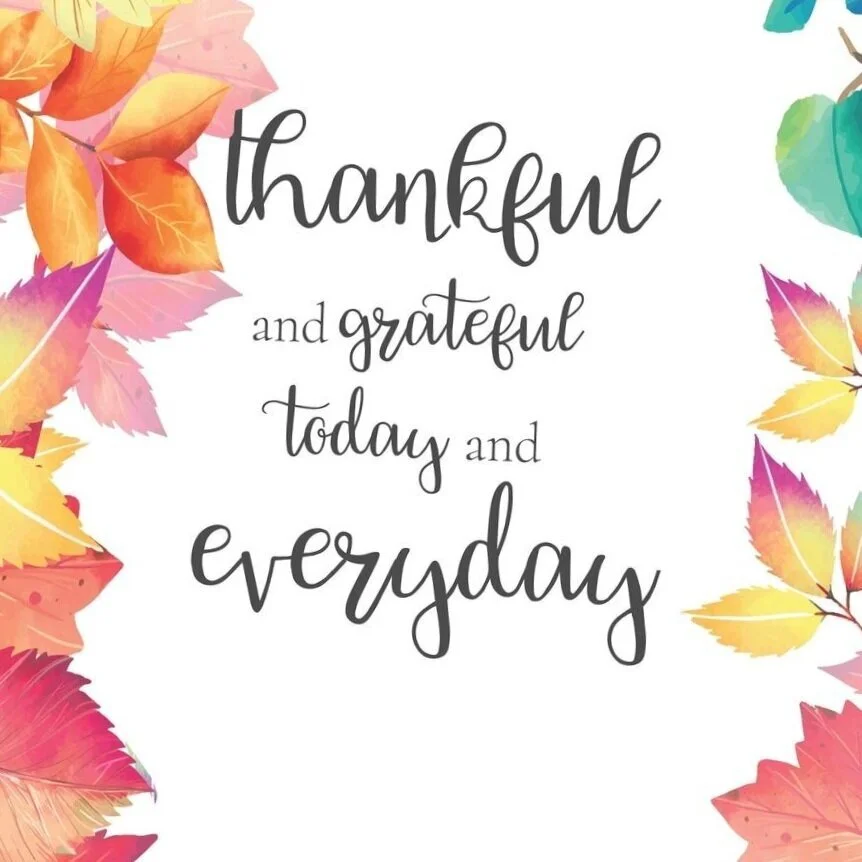 THANKFUL AND GRATEFUL
