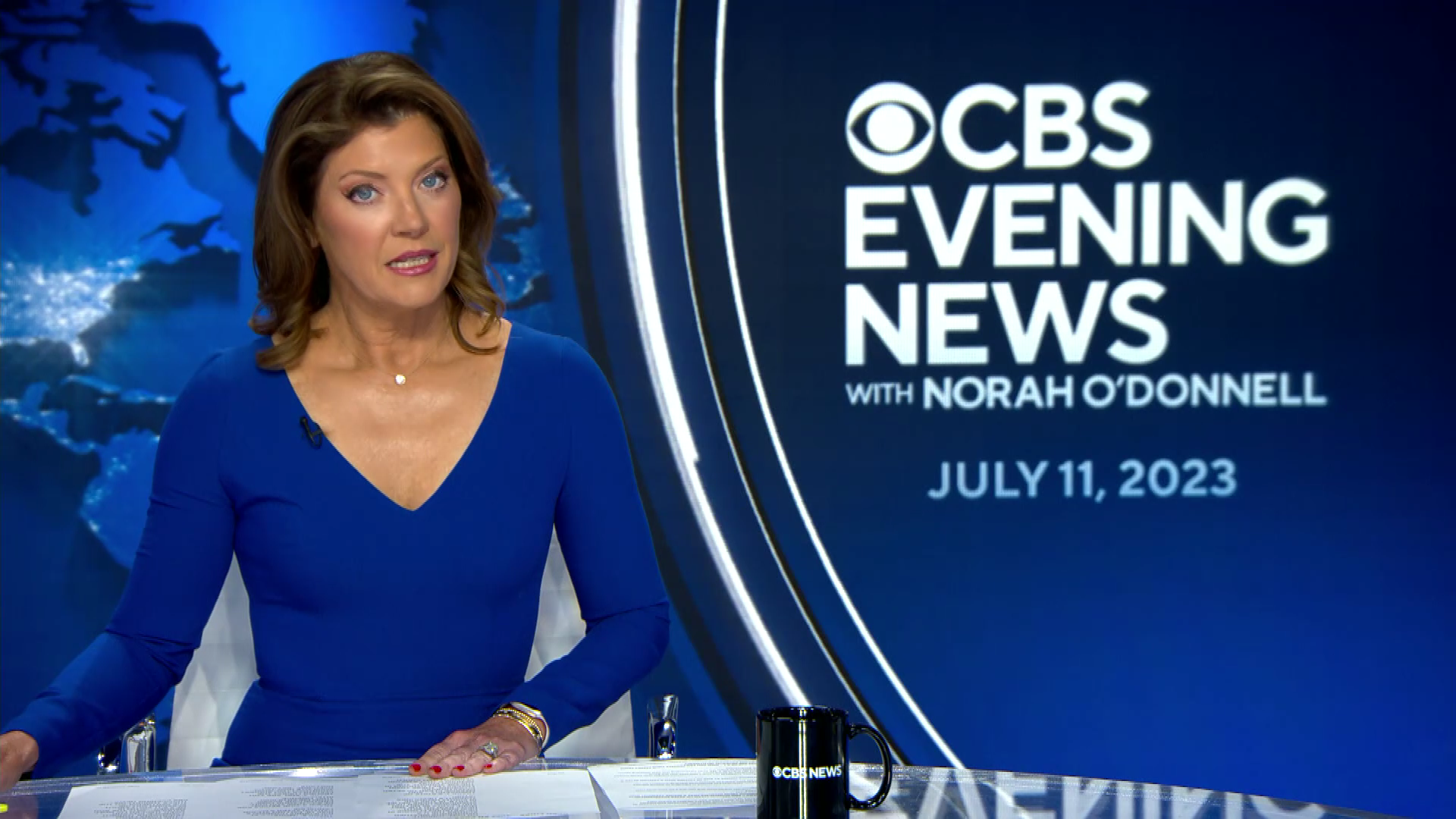 Norah O Donnell (7/11/2023) Newswomen