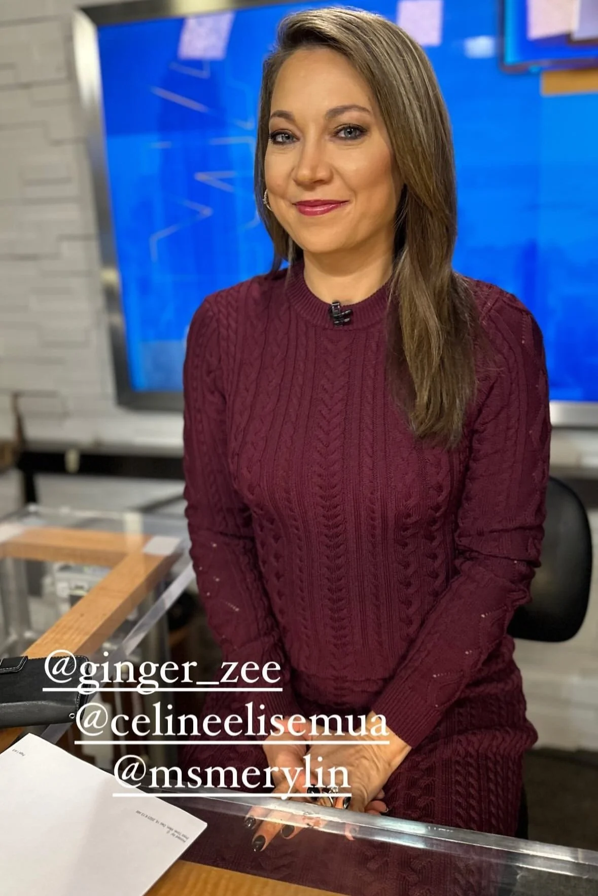 Ginger Zee (12/18/2023)