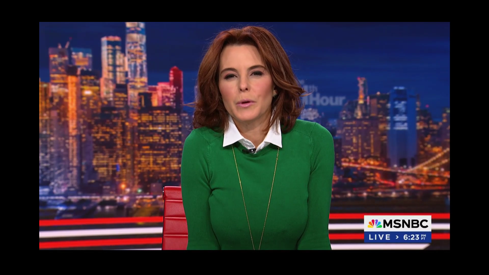 Stephanie Ruhle Falling Stephanie Ruhle (12/22/2023) — Newswomen