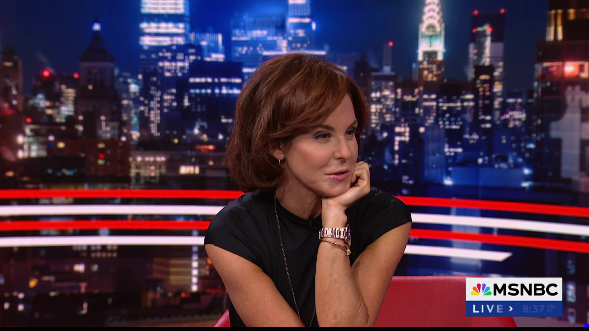 Stephanie Ruhle Falling Stephanie Ruhle (10/4/2024) — Newswomen