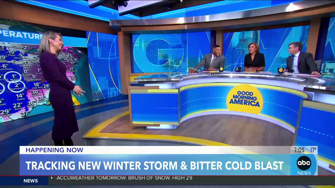 Ginger Zee (2/19/2025) — Newswomen