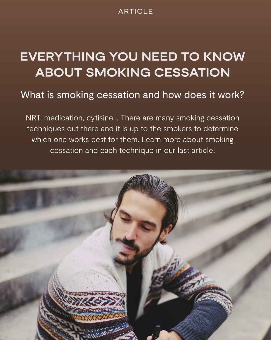 Smoking cessation is the process of quitting smoking. It is an effective way to reduce your exposure to harmful cigarette smoke and improve your health. Effective cessation is the key to increasing your chances of living a longer, healthier life 🫁🌱