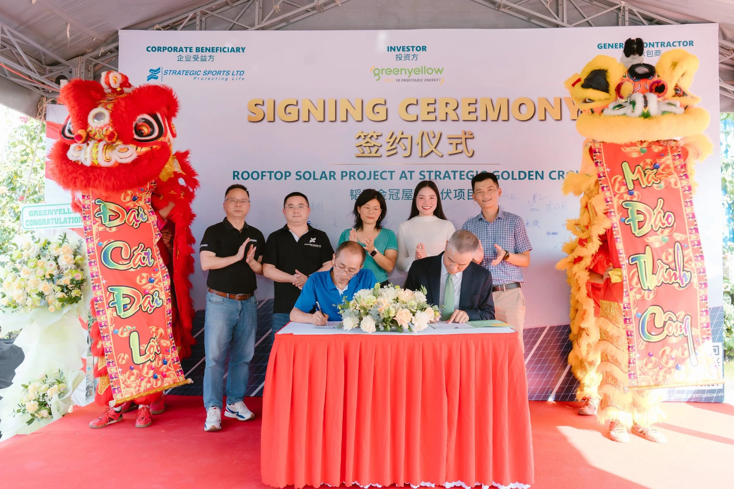 Strategic Sports Signs Rooftop Solar Agreement at Vietnam Factory