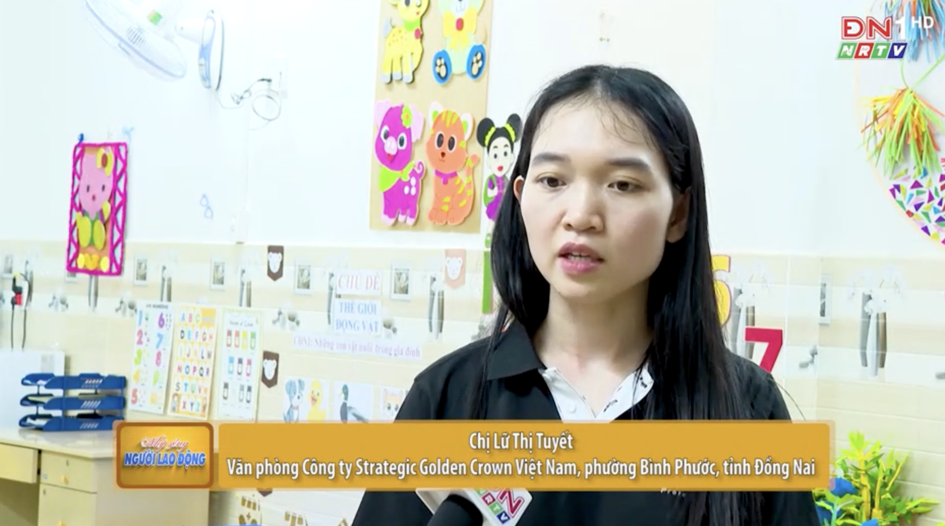 People First in Practice: Vietnam Factory Child Care Honored by Local TV Station