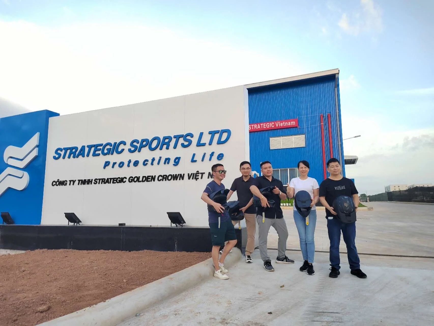 Strategic Sports Celebrates First Shipment from Vietnam Factory