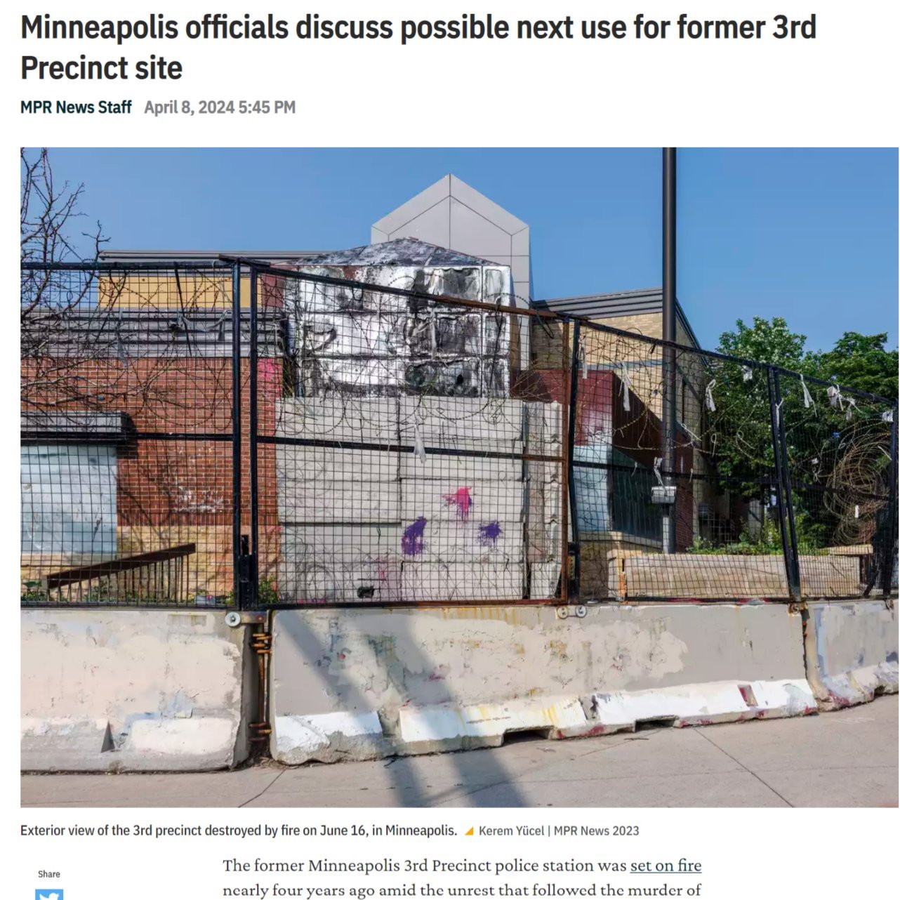 Over the last 18 months, our community has laid out many visions for what the old 3rd Precinct could become:  youth activities and programs, overdose prevention, a Black Cultural Center or connecting unhoused neighbors with services to get into housi