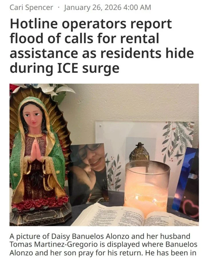 Spanish language calls for rent assistance are up 1,646%. On a recent day, the line soared to more than 1,000 callers with 130 people in queue.

&ldquo;Banuelos Alonzo is among the growing number of people facing housing instability because of the su