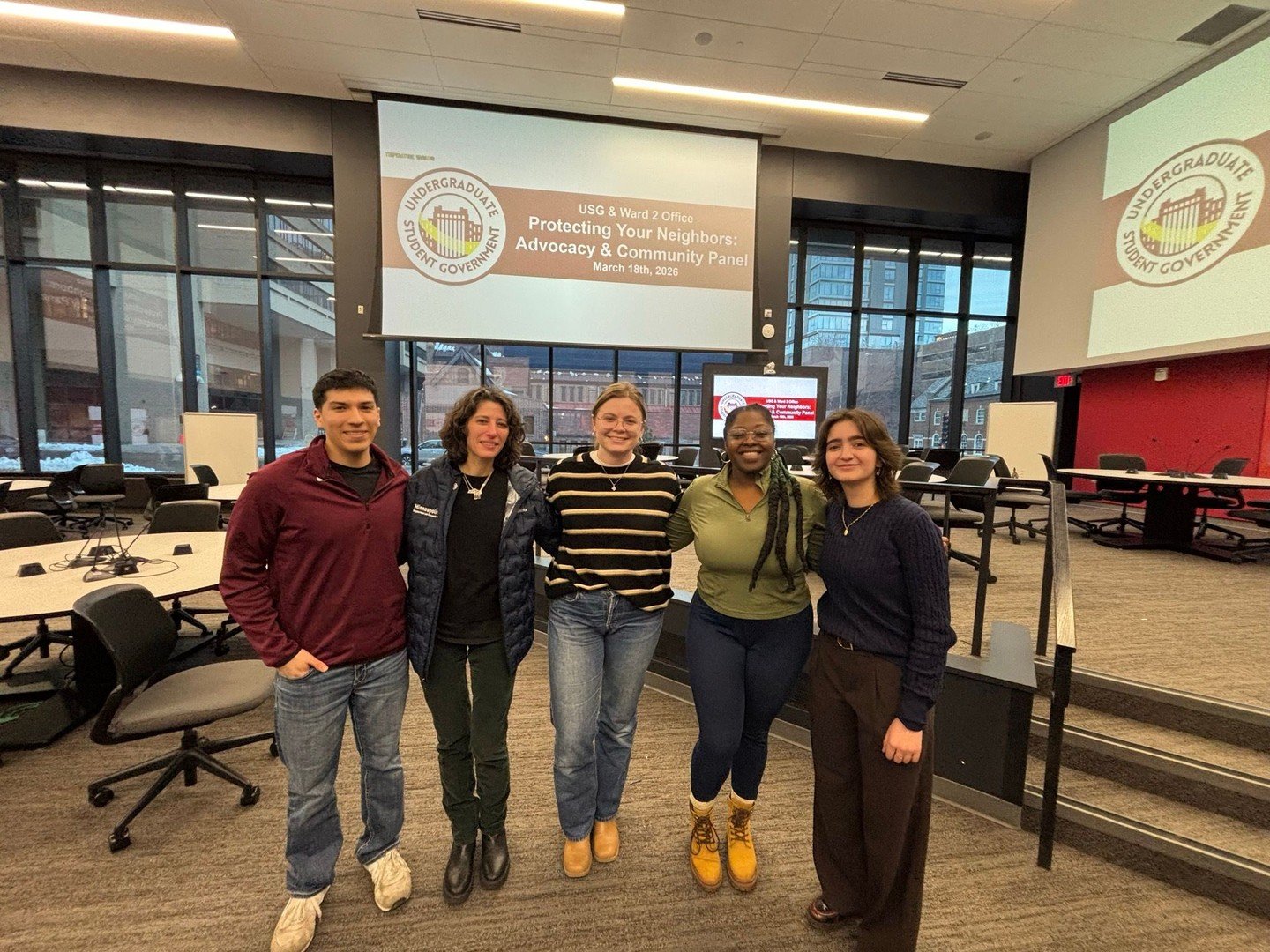 Last week my office partnered with @usg.umn for an event called Protecting Your Neighbors: Advocacy and Community. We discussed understanding your rights as immigrants and allies, building community support, and how students can get plugged in becaus