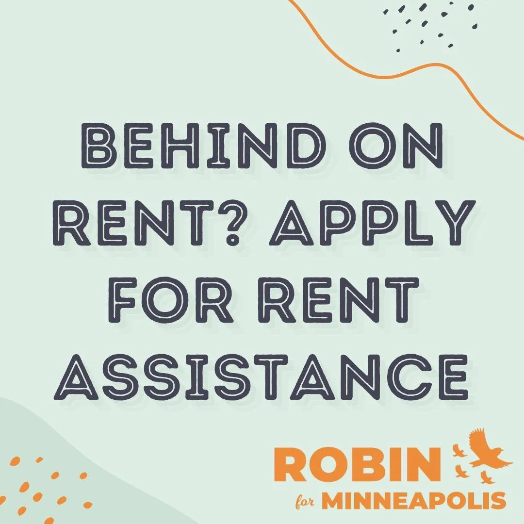 ICE created an eviction crisis in MN. No family should have to choose between keeping a roof over their head and risking being kidnapped by ICE.

City Council now has allocated $2 million to support renters, with an additional $1 million match from t