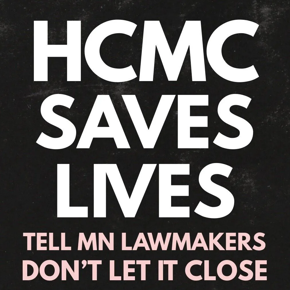 🩹HCMC has saved so many people&mdash;now we need to save HCMC!

💔 Healthcare cuts by the federal gov could close our largest safety net hospital &amp; trauma center.

🕯️Join a 24-hour vigil starting April 30 at 10am calling on #mnleg to save HCMC 